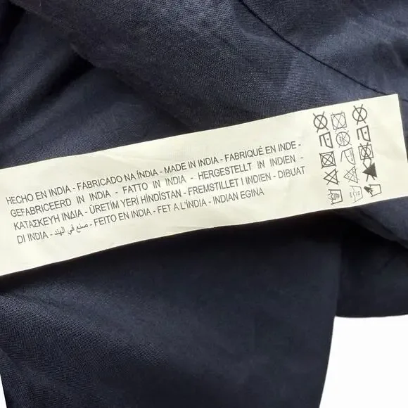 Zara Blue Patchwork Jacket - Picture 10 of 13